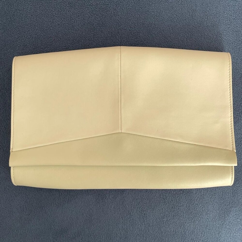 Narciso Rodríguez Oversized Leather Clutch Bag